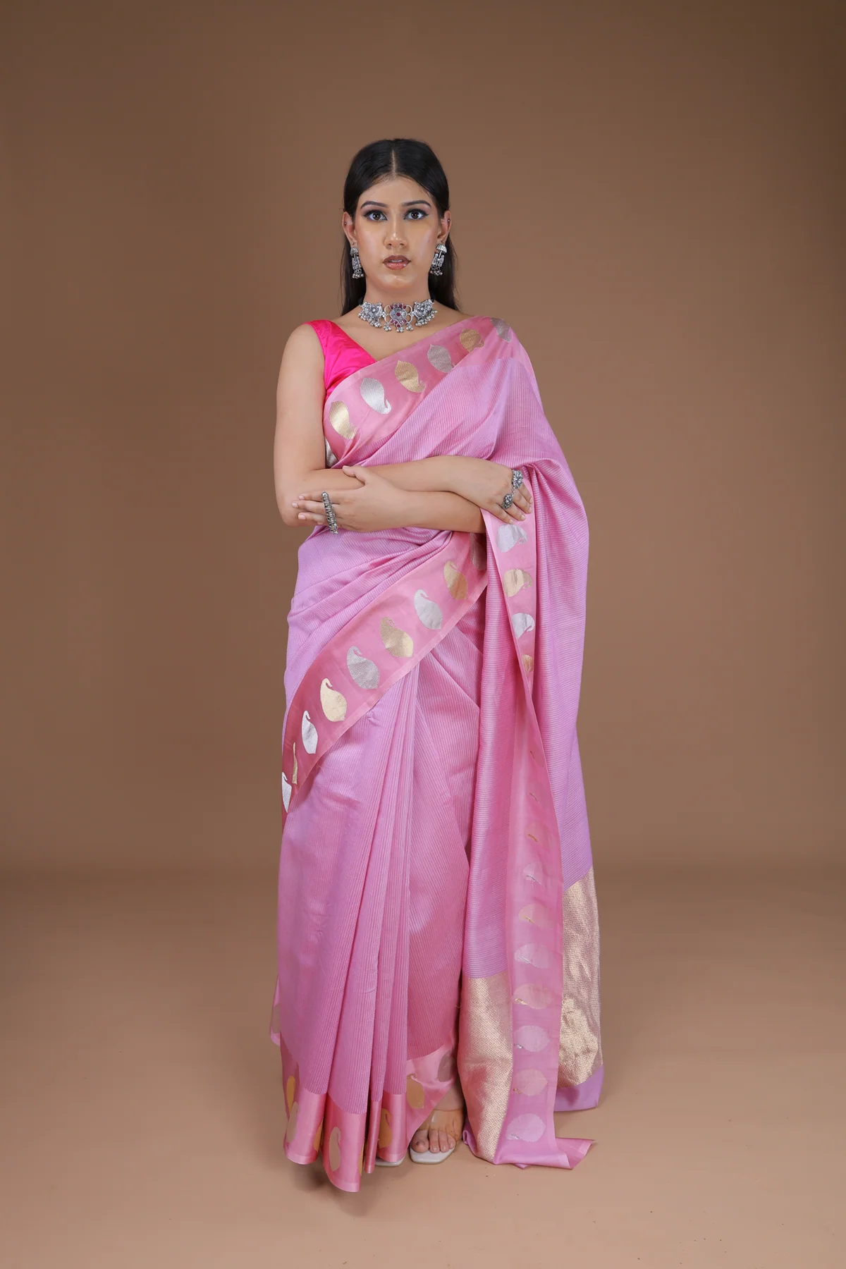 Handwoven Cotton Silk Saree